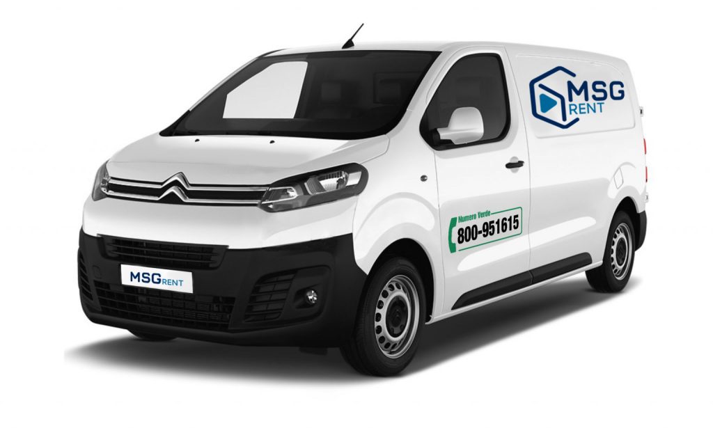 Furgone a noleggio Citroen Jumpy - MSG Rent